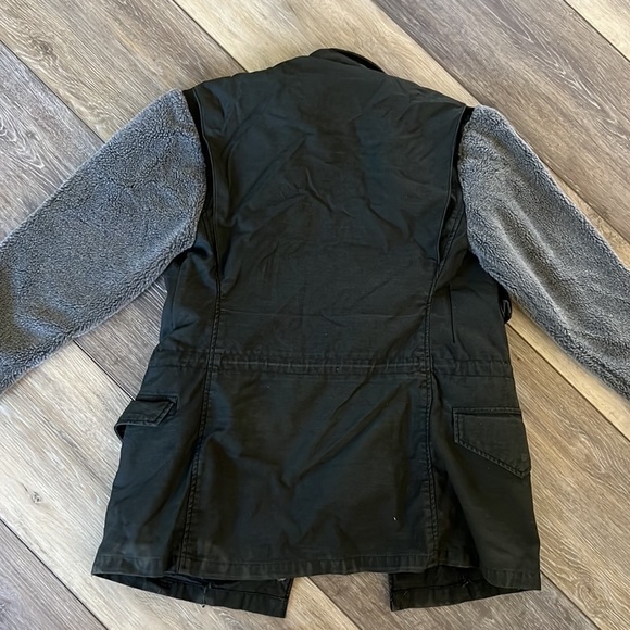 Reformation SZ XS Black green gray Cargo Jacket - Picture 8 of 10